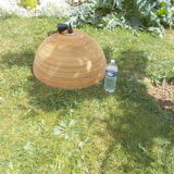 Rattan hanging lamp