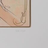 Alphonse Mucha: The Arts, Dance, signed lithograph