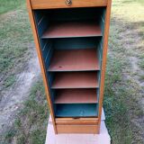 Cabinet with storage shutter for office or other