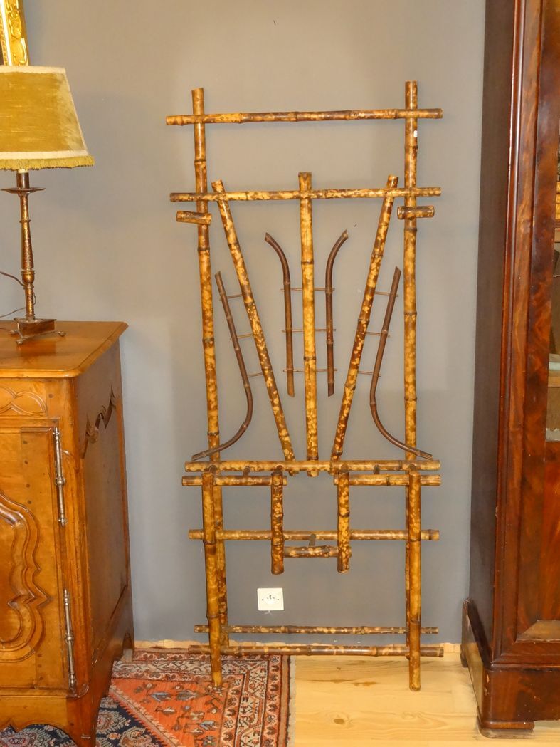 Bamboo coat racks, nineteenth century, 76x174 cm