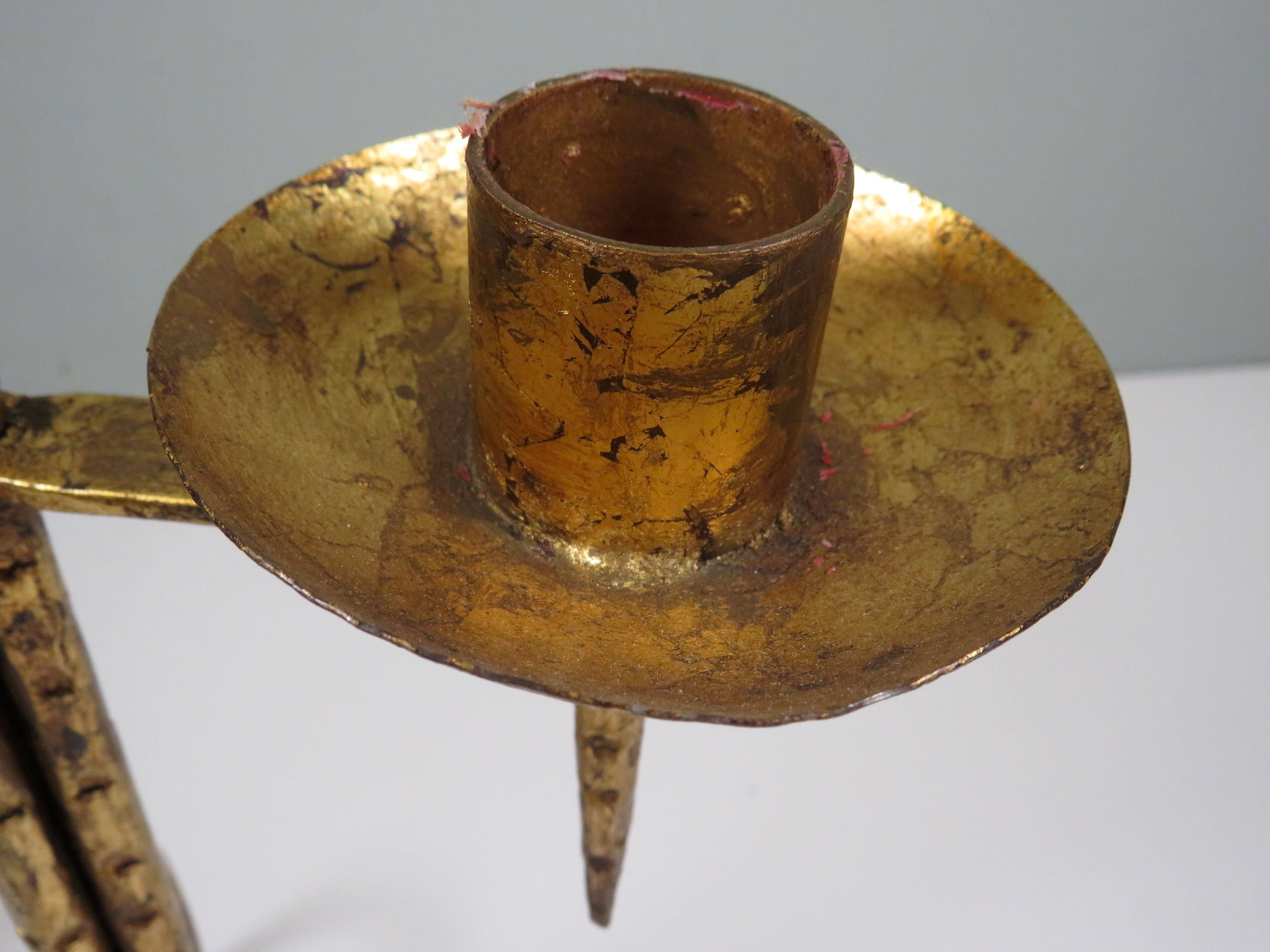 Grand vintage brutalist chandelier, Venetian style, sculptural metal.