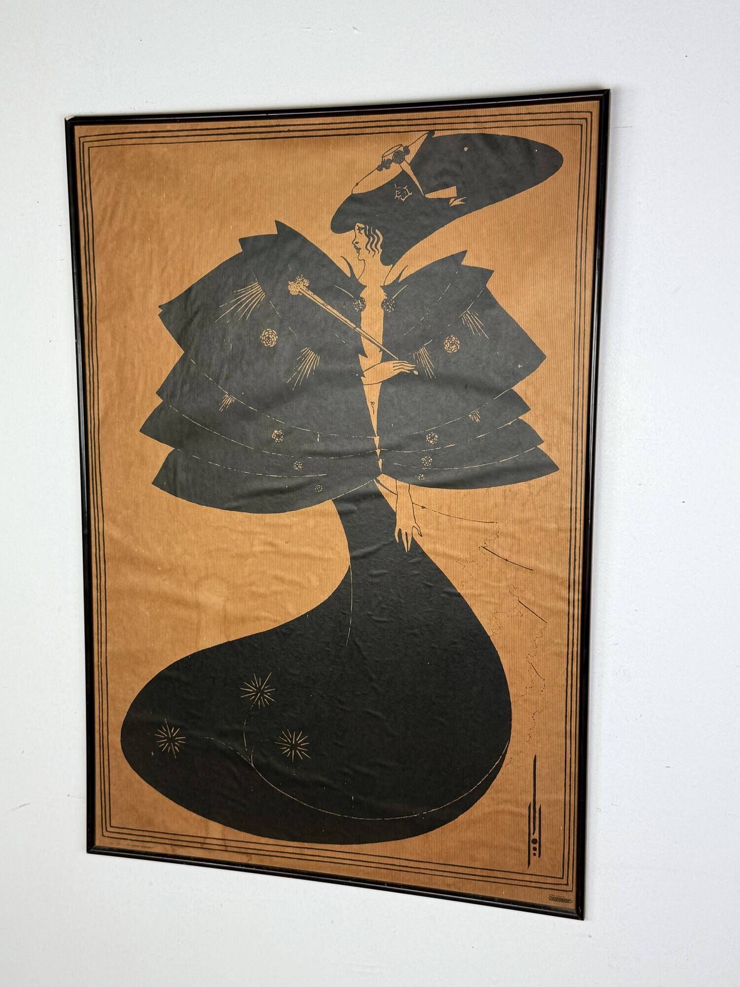 Vintage poster Aubrey Beardsley Salomé Art Nouveau
