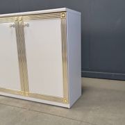 Hollywood regency style cabinet, 1980s