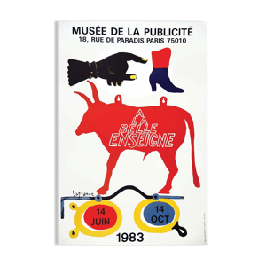 Affiche exposition Jacques Lagrange