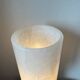 Mid-Century Modernist Spanish Alabaster Table Lamp, 1990s