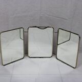 Barber triptych mirror 57x23cm