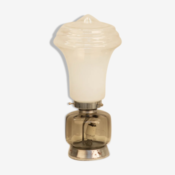 Lampe italienne en verre 70's