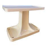 Thermoformed plastic table