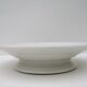 Presentation plate, pedestal