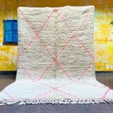 Unique handmade Berber rug 3x2 m