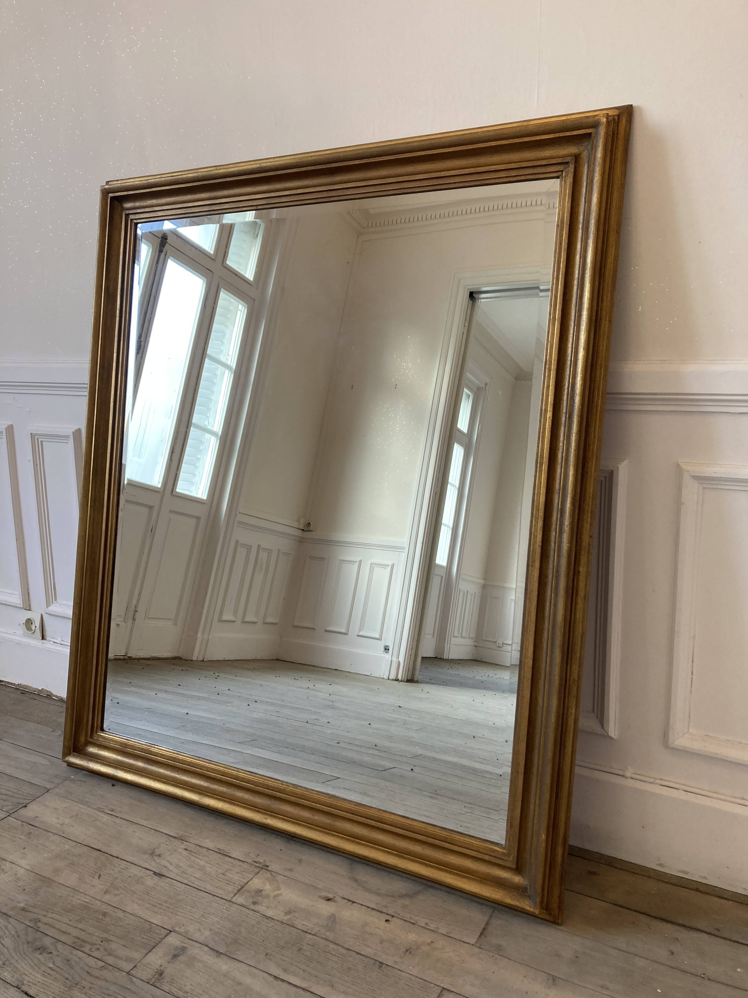 Antique mirror 134x115cm