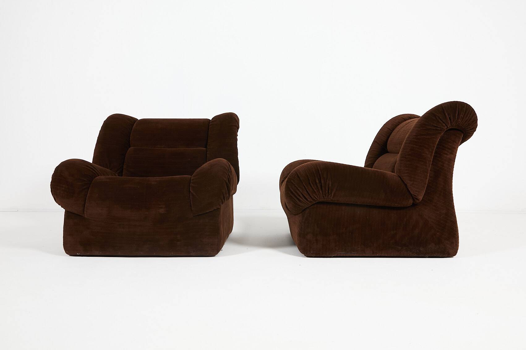 1970’s Italian design lounge chairs ‘Raffaello’ from Mimo Padova