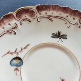 Late 19th century Limoges hand-painted undercuper of