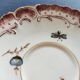 Late 19th century Limoges hand-painted undercuper of