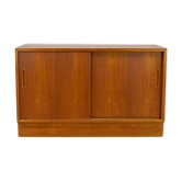 Meuble bas danois en teck hundevad & co vintage 1960