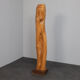 Monumental hand-carved oak sculpture, Belgium, 1970s
