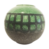 Ceramic globe vase, West Germany