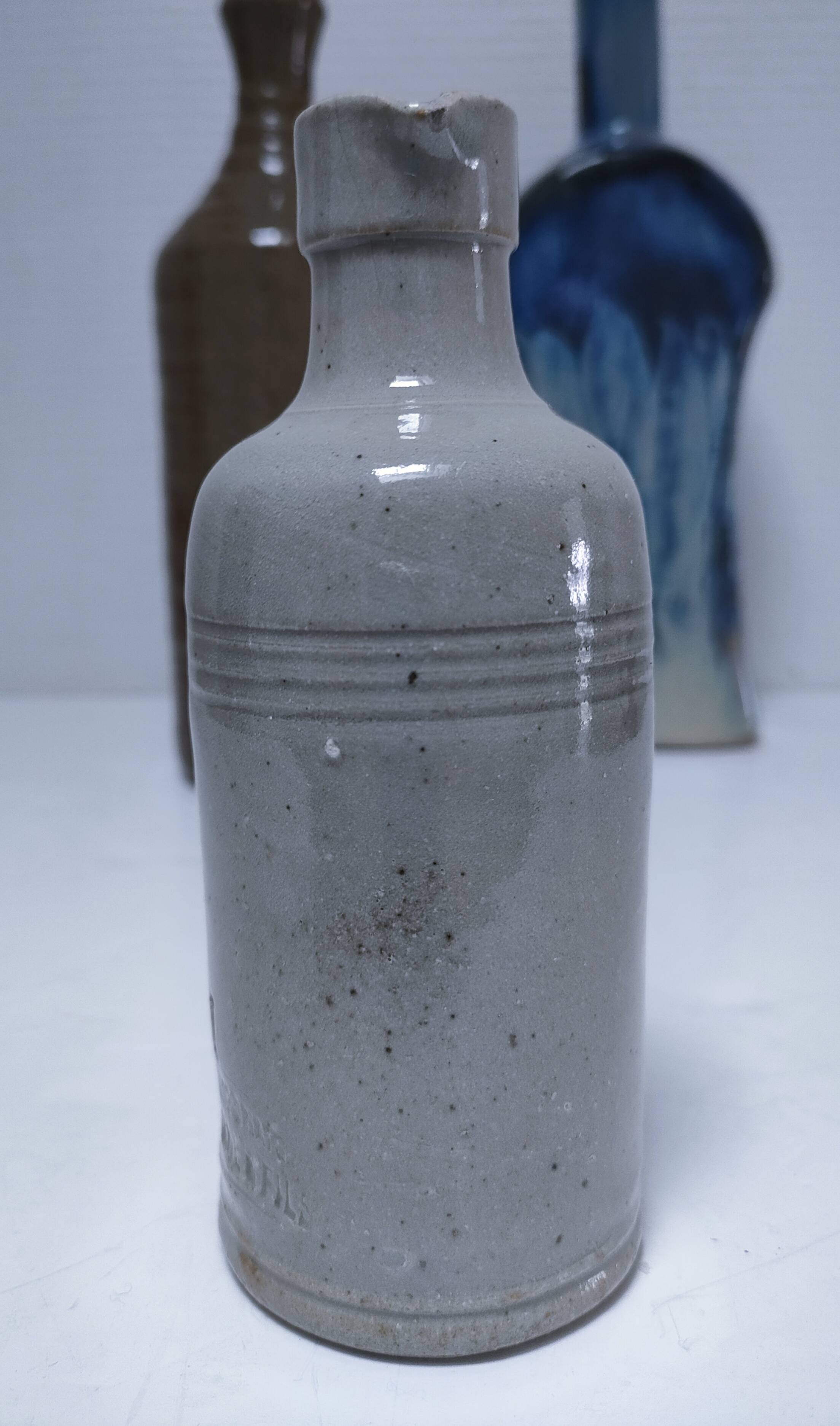 Three vintage soliflore ceramics