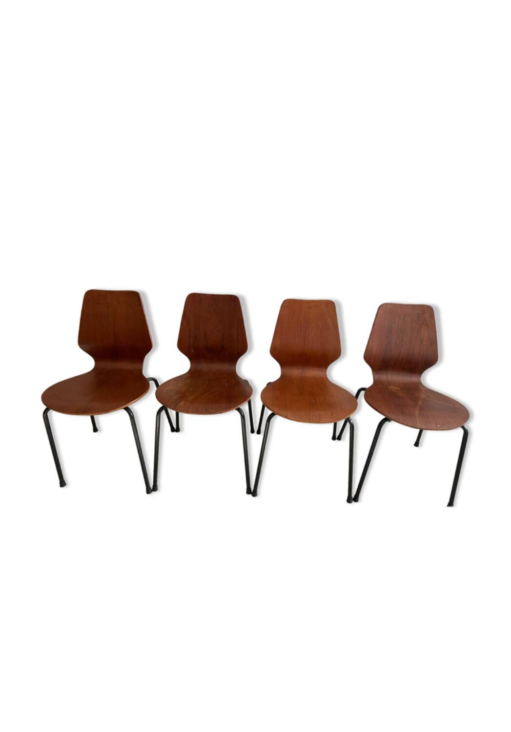 4 Danish chairs from the 60s