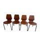 4 Danish chairs from the 60s
