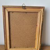 Small Framed Painting of a Pastoral Scene - Sheep & Shepherd