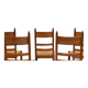 Set of eight French dining chairs