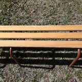 Bench of schoolchildren