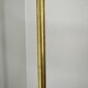 Pair of Brass and Amber Glass Floor Lamps from Kamenický Šenov, 1970s