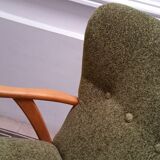 Pair of chairs WING Zig Zag cocktail vintage 50 60 year