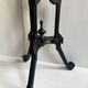 Napoleon III stool in blackened carved wood, 19th century