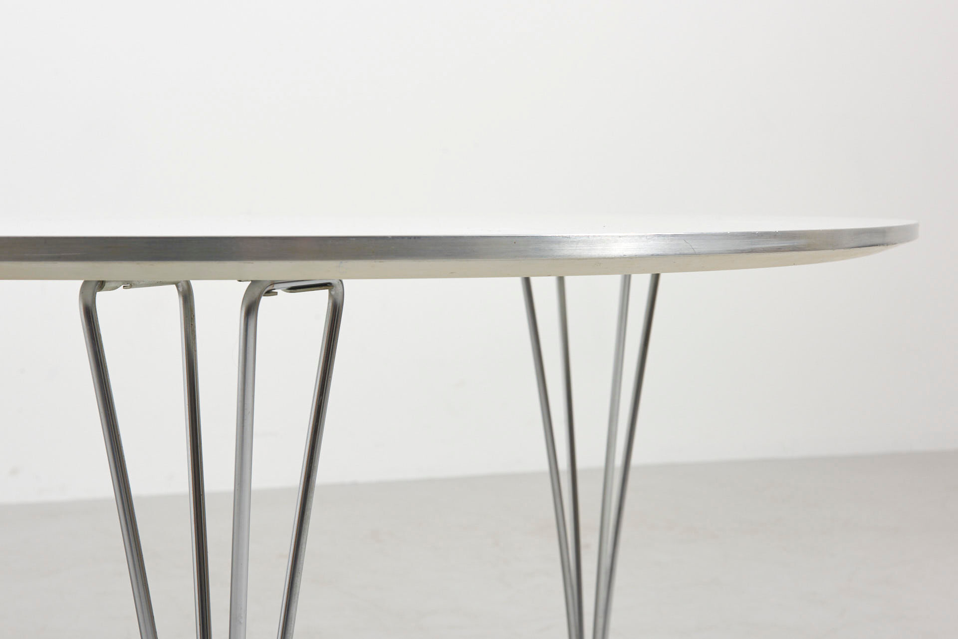 Elliptical dining table by Piet Hein And Bruno Mathsson For Fritz Hansen, Denmark 1960's