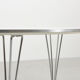 Elliptical dining table by Piet Hein And Bruno Mathsson For Fritz Hansen, Denmark 1960's