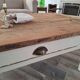 Country farmhouse coffee table