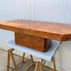 Elm burl coffee table/bar