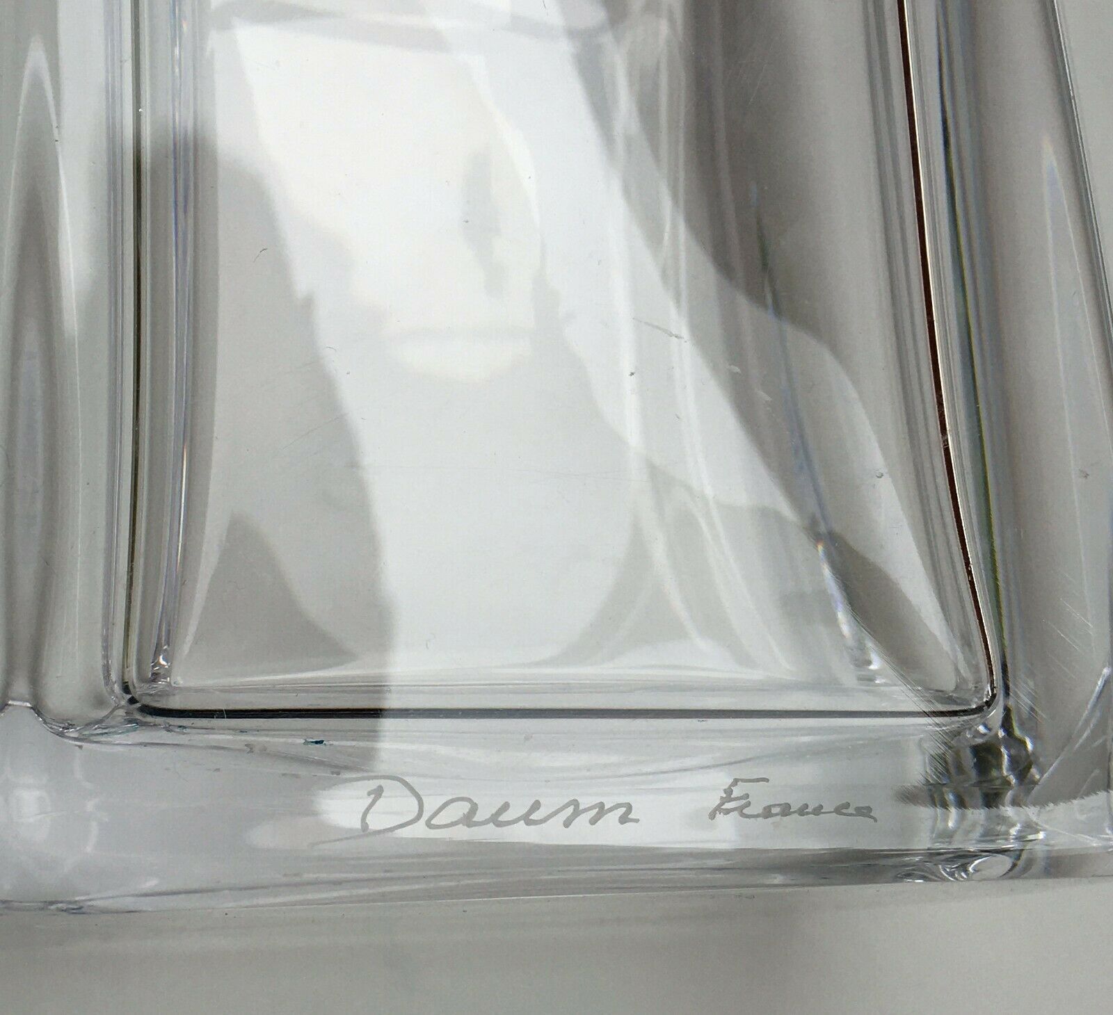 Daum France Crystal Vase
