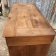Antique low sideboard in solid cherry wood with 2 doors and 3 drawers