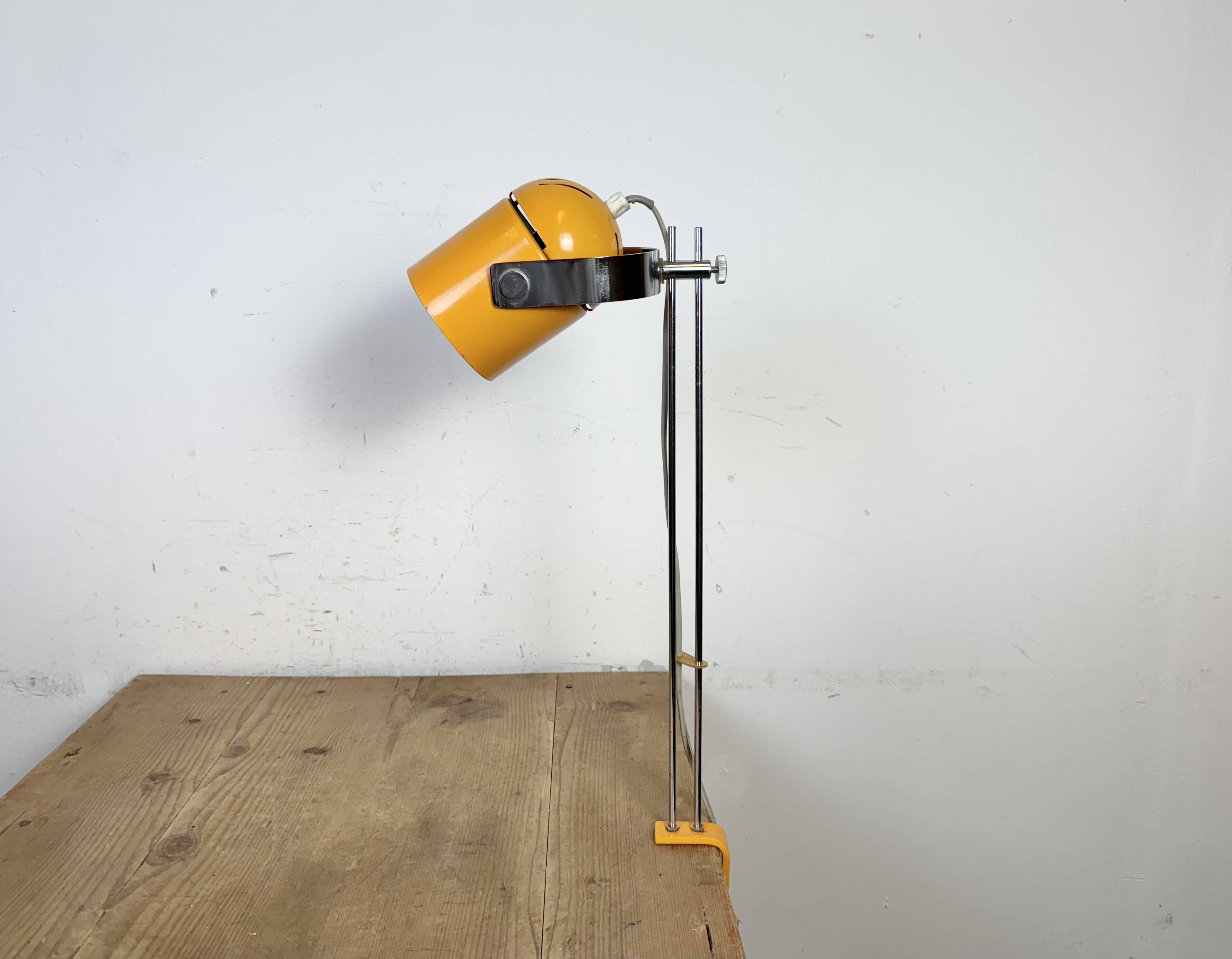 Orange Combi Lux Table Lamp by Stanislav Indra for Lidokov, 1970s