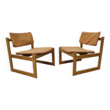 Paire fauteuils SFC 3001 de Michel Mortier  1960