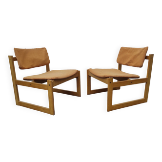 Paire fauteuils SFC 3001 de Michel Mortier  1960