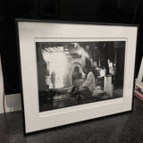 Black and white silver print photo by Marc Lafond with frame. Single draw