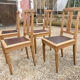 Lot de chaises