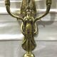 Pair of bronze empire sconces
