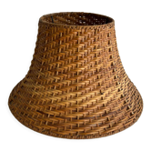 Rattan lampshade