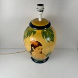 Large ceramic table lamp signed L. Drimmer – 1950s/60s