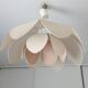 Vintage flower hanging lamp year 70
