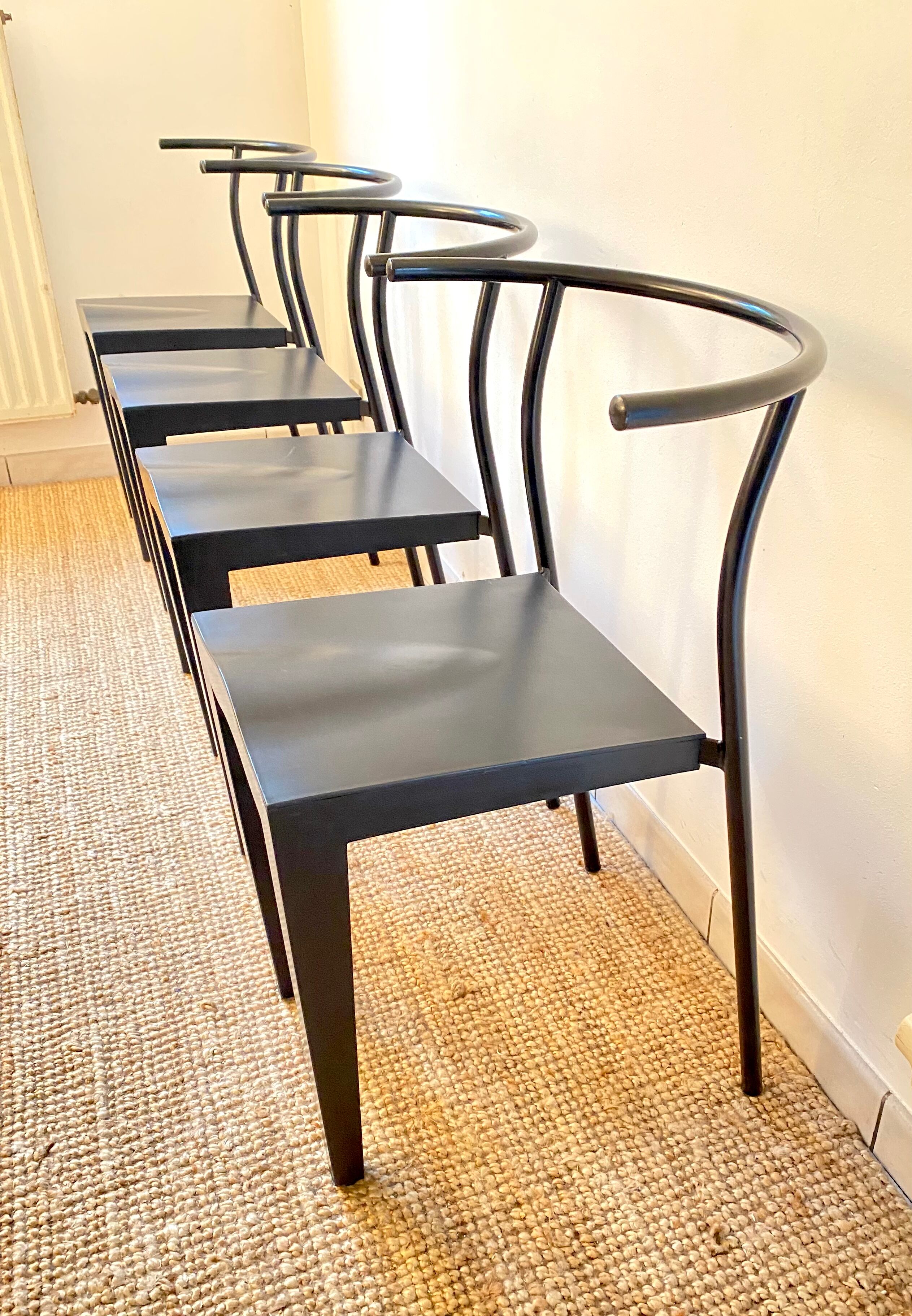 Chairs kartell dr Glob design Philippe Starck vintage 80s