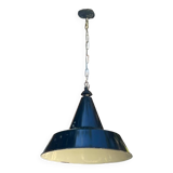 Large pendant light 45cm enameled sheet metal