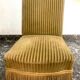 Vintage art deco boudoir armchair in khaki green