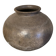 Old Indian terracotta jar