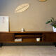 Vintage wooden row